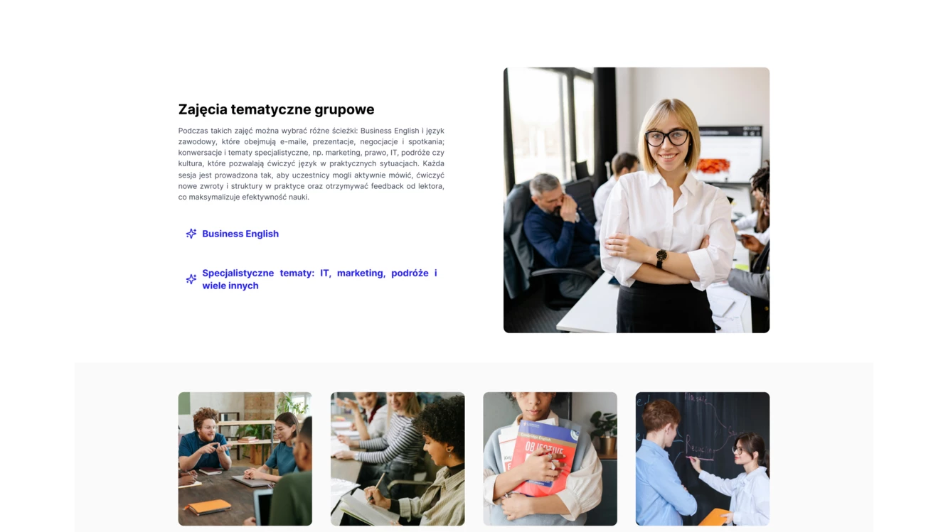 Makieta strony internetowej