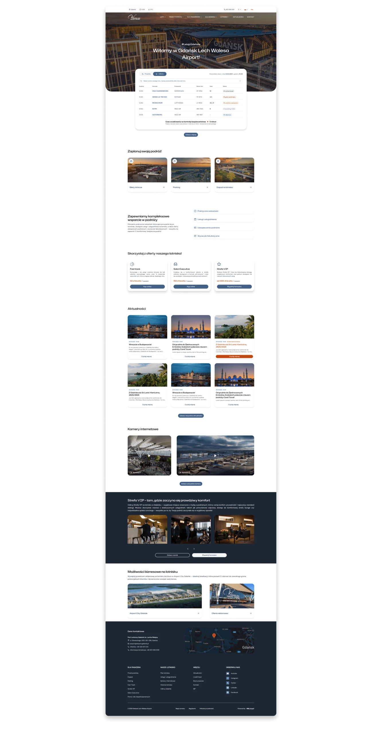 Makieta strony internetowej