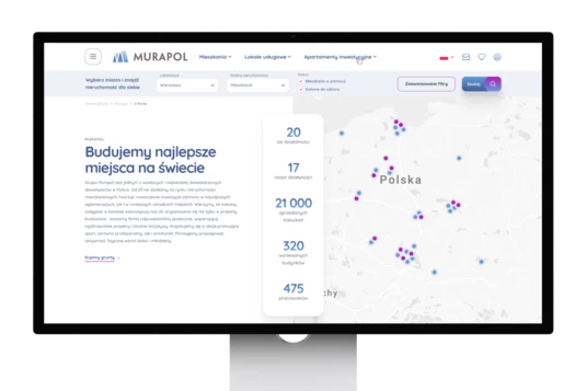 Makieta strony internetowej