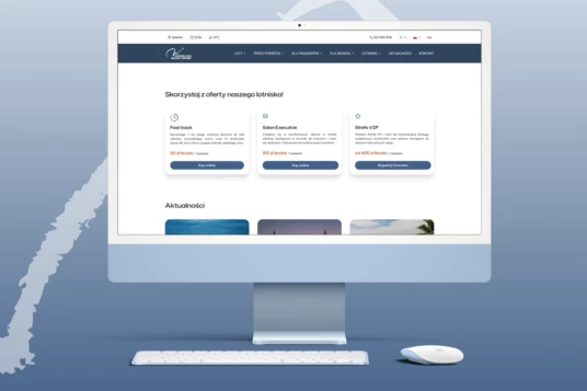 Makieta strony internetowej