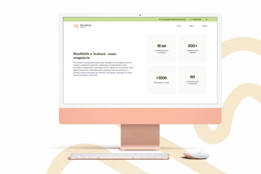 Makieta strony internetowej