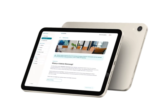 Makieta strony internetowej