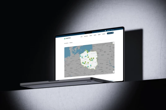 Makieta strony internetowej